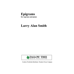 Epigrams - Soprano and Piano