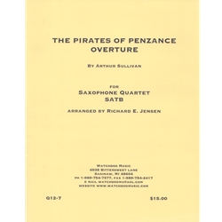 Pirates of Penzance Overture - Saxophone Quartet (SATB)