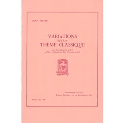 Variations on a Classical Theme - Study Score