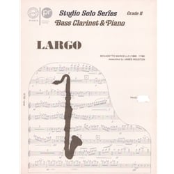 Largo - Bass Clarinet and Piano