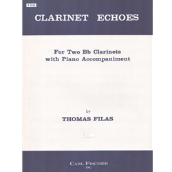 Clarinet Echoes - Clarinet Duet w/Piano