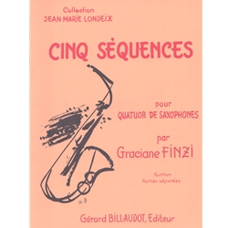5 Sequences - Saxophone Quartet (SATB)
