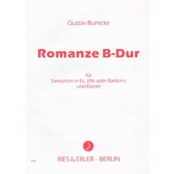 Romance in B-flat, Op. 44, No. 1 - Alto Saxophone (or Bari) and Piano