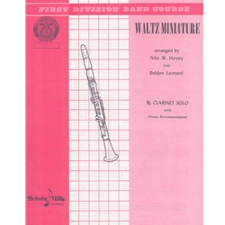 Waltz Miniature - Clarinet and Piano