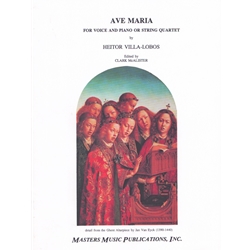 Ave Maria - Voice and Piano or String Quartet