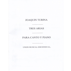 3 Arias - Voice and Piano