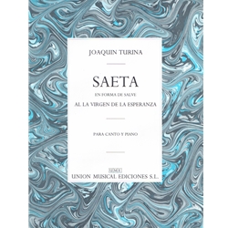 Saeta en forme de Salve - Medium Voice and Piano