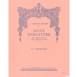 Suite Miniature, No. III: Humoresque - Clarinet and Piano