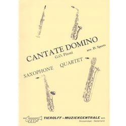 Cantate Domino - Sax Quartet (SATB)