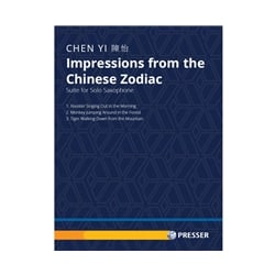 Impressions from the Chinese Zodiac - Sax Unaccompanied