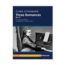 3 Romances, Op. 22 - Flute and Piano
