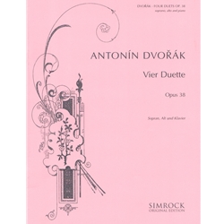 4 Duets, Op. 38 - Soprano and Alto Vocal Duet