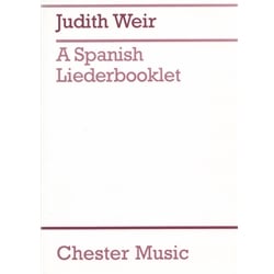 Spanish Liederbooklet - Soprano Voice and Piano