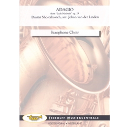 Adagio from "Lady Macbeth" op. 29 - Sax Choir
