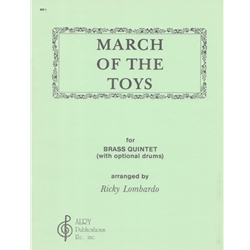 March of the Toys - Brass Quintet w/opt Drums