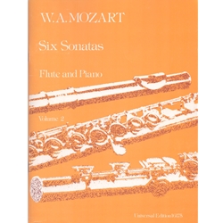 6 Sonatas, Volume 2 - Flute and Piano