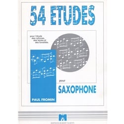 54 Etudes - Saxophone
