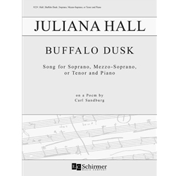 Buffalo Dusk - Soprano (or Mezzo-Soprano or Tenor) Voice and Piano