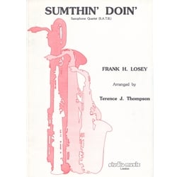 Sumthin' Doin' - Sax Quartet (SATB)