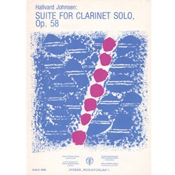Suite for Clarinet Solo Op. 58