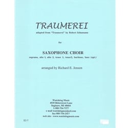 Traumerei - Saxophone Choir (SAATTBBs)