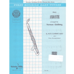 Andante - Alto Clarinet and Piano
