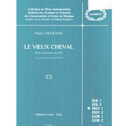 Le Vieux Cheval - Clarinet and Piano