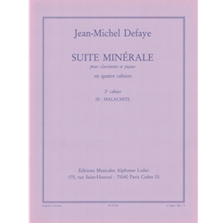Suite Minerale Volume 2 - Bb Clarinet and Piano