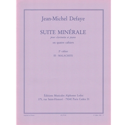 Suite Minerale Volume 2 - Bb Clarinet and Piano