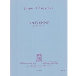 Antienne - Unaccompanied Bb Clarinet