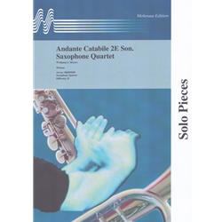 Andante Catabile from "Sonata No 2" - Sax Quartet (SATB)