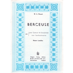 Berceuse - Sax Quartet (SATB)