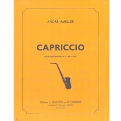 Capriccio - Unaccompanied Alto Saxophone