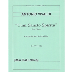 Cum Sancto Spiritu from Gloria - Sax Choir (SAAATTBBs)