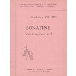 Sonatine - Unaccompanied Saxophone Solo