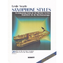 Saxophone Styles - Rhythm Section Parts (Piano, Bass, Drums)