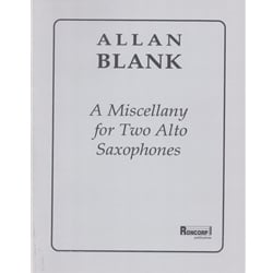 Miscellany for Two Alto Saxophones