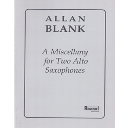 Miscellany for Two Alto Saxophones