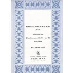 Greensleeves - Clarinet (or other Bb Instrument) and Piano