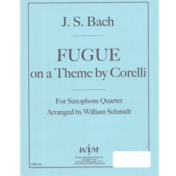 Fugue on a theme by Corelli - Saxophone Quartet (SATB)