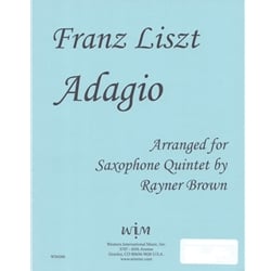 Adagio - Saxophone Quintet (SAATB)