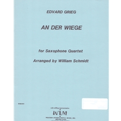 An Der Wiege - Saxophone Quartet (SATB)