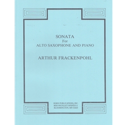 Sonata - Alto Saxophone and Piano