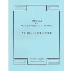 Sonata - Alto Saxophone and Piano