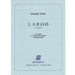 Largo in G minor - Saxophone Quartet (SATB)