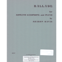 Ballade - Soprano Sax and Piano