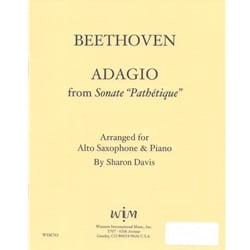 Adagio from "Sonate Pathetique" - Alto Sax and Piano