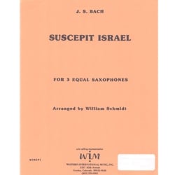 Suscepit Israel - Saxophone Trio