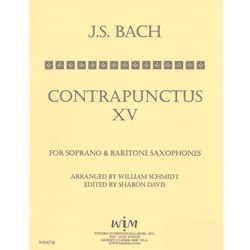 Contrapunctus XV - Soprano and Baritone Sax Duet