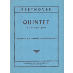 Quintet in E-flat major, Op. 16 - Study Score